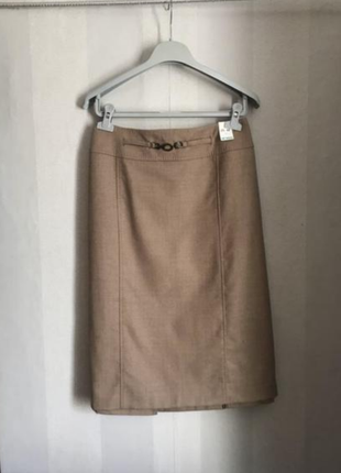 Шикарная шерстяная юбка карандаш