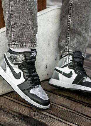 Кроссовки Nike Air jordan BQ6472-107 1 Mid SE Tie Dye 28cm