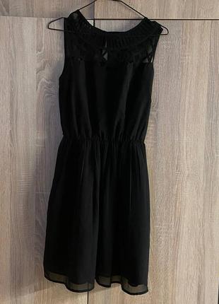 Повітряна легка сукня new look 🖤 з красивою спинкою | шифоновое платье воздушное