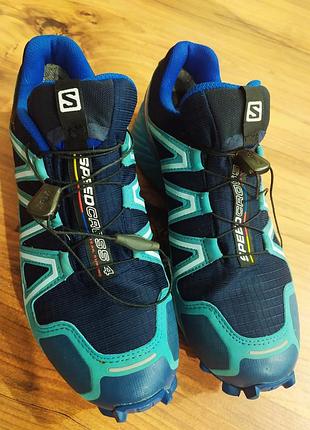 Кроссовки треккинговые salomon speedcross 4 women's trail running shoes  gore - tex