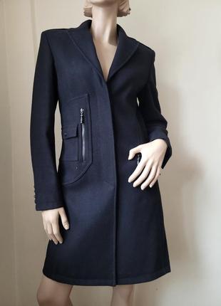 Versace шерстяное пальто