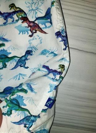 Рубашка некст с динозаврами3 фото