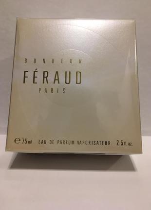 Bonheur louis feraud 75 мл edp оригинал