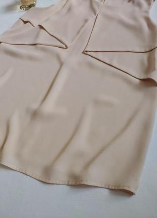 Ніжна блуза кремового кольору від zara.2 фото