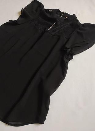 Стильна чорна блуза від h&m3 фото