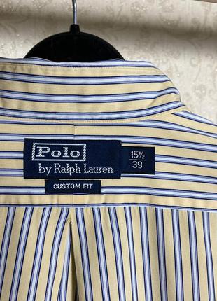 Рубашка polo ralph lauren в полоску7 фото