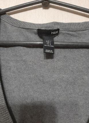 Кардиган реглан кофта h&m камбоджі 83% котон