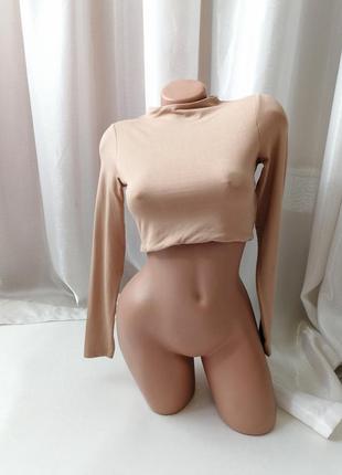 Укороченный топ с длинными рукавами от oh polly размер на бирке 14 ⛔ ‼ отправляю товар безопасной оп