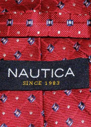 Шикарный галстук nautica шёлк4 фото
