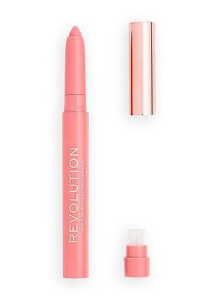 Makeup revolution velvet kiss помада-олівець cupcake