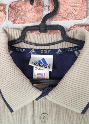 Вінтажна футболка поло adidas golf4 фото