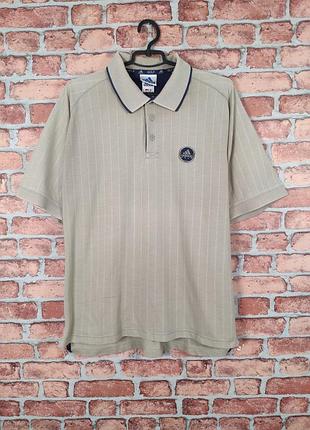 Винтажная футболка поло adidas golf