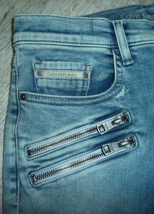 Джинсы calvin klein jeans , р w27 l32, оригинал, сделаны в тунисе9 фото