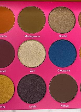 Палетка тіней для повік juvia's the nubian 2 eyeshadow palette