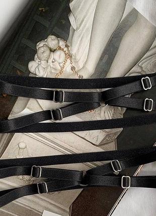 Гартеры на ножки крест-накрест