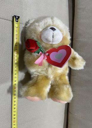 Мишко hallmark forever friends 20см з сердечком валентинкою4 фото
