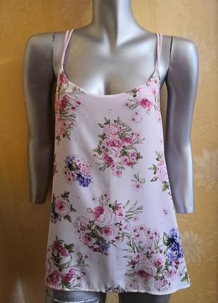 ✔️шифоновая майка, размер xl.