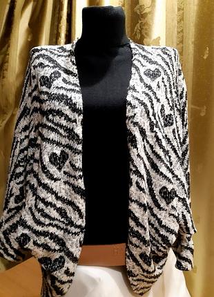 Шикарний кардиган, укорочений /river island/ британія.