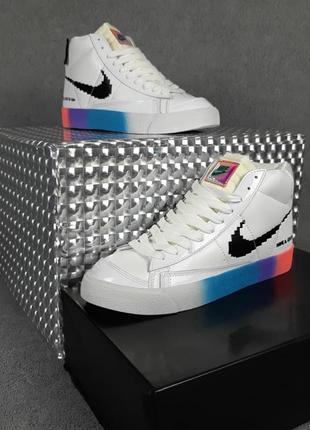 Женские кроссовки nike blazer mid have a good game / жіночі кросівки6 фото