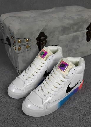 Женские кроссовки nike blazer mid have a good game / жіночі кросівки7 фото