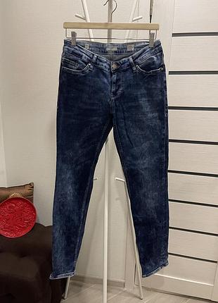 Ждинсы скіні темно сині