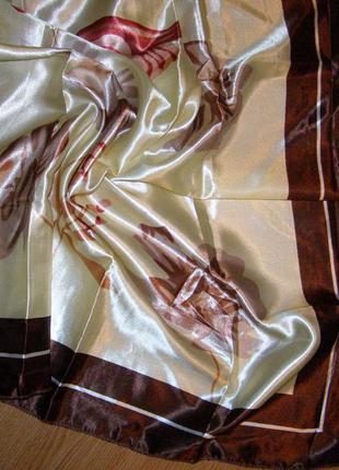 Новый эксклюзив стильный шарф платок от ted lapidus5 фото