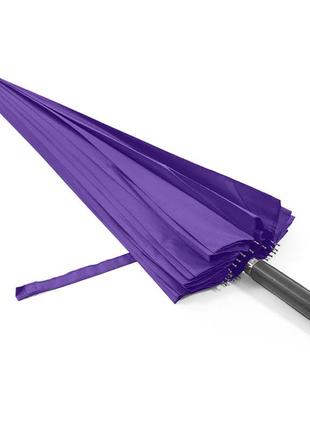 Механічний парасольку lesko t-1001 purple 24 спиці жіночий одноколірний від дощу4 фото