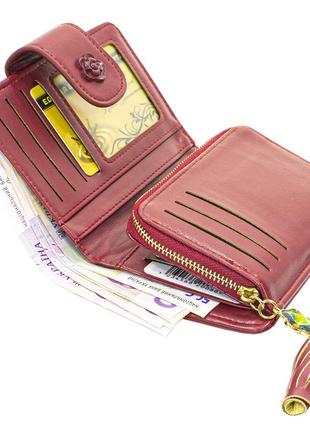✧женский кошелек baellerry n1812 red модный аксессуар для девушек новинка компактное хранение денег карт5 фото