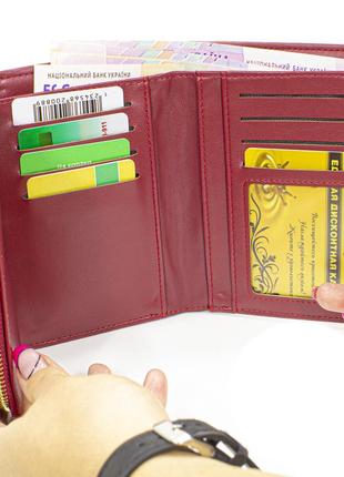 ✧женский кошелек baellerry n1812 red модный аксессуар для девушек новинка компактное хранение денег карт6 фото