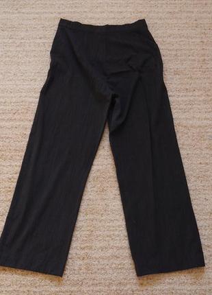 Штани пошиті на замовлення на розмір 50-52 темно-сіро-чорні