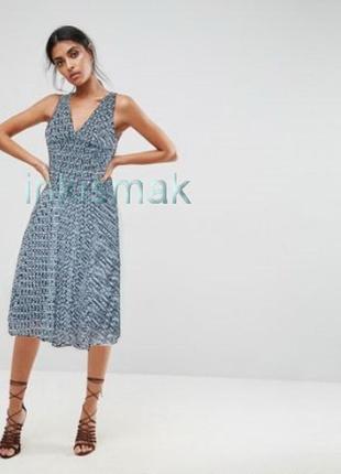 Универсальное платье миди dorothy perkins uk 14