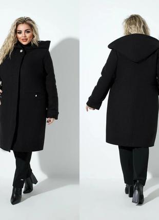 Пальто
ткань кашемир , подкладка синтепон 150 цвета чёрный, бежевый, красный2 фото