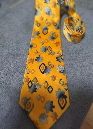 Angelo litzino. краватка шовкова. чоловічу краватку. дуже життєрадісний5 фото