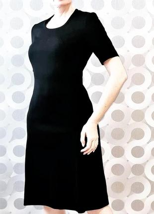 Строгое элегантное стильное винтажное маленькое черное платье платье ретро винтаж6 фото
