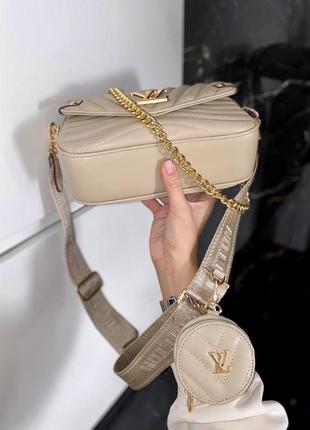 Женская сумка  new wave multi-pochette beige2 фото