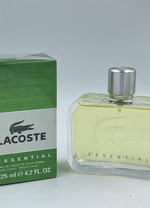 Lacoste essential чоловіча туалетна вода 125 мл