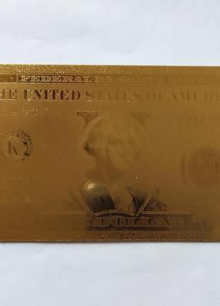 Сувенирная банкнота 1 доллар сша1 фото