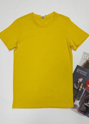 Однотонная желтая футболка для мальчика glo-story венгрия