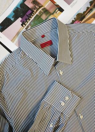Paul kehl стильная рубашка в правильную полоску от швейцарского бренда