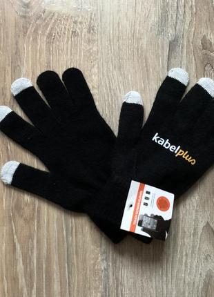 Мужские зимние перчатки для телефона touch screen gloves2 фото