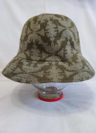 Жіноча панама монограмная "kangol" розмір xl (58-60) сток!