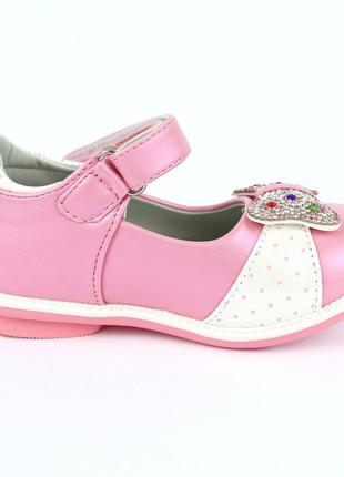 5075e рожеві туфлі для дівчинки тому.м4 фото