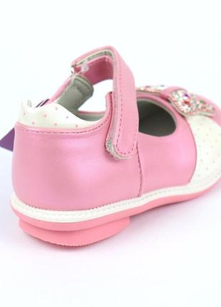 5075e рожеві туфлі для дівчинки тому.м3 фото