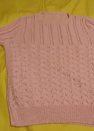 Ажурний пуловер