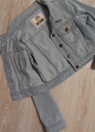 Короткая джинсовая куртка пиджак жакет9 фото