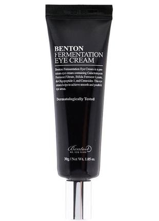 Антивіковий крем для шкіри навколо очей benton fermentation eye cream benton, 10 мл
