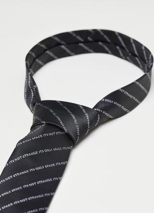 Галстук hm краватка узкий1 фото