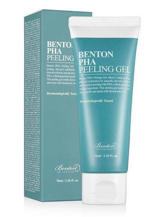 Пилинг-гель с лактобионовой кислотой benton pha peeling gel, 70 мл1 фото