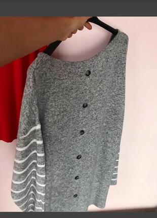 Італія туніка джемпер в смужку 2