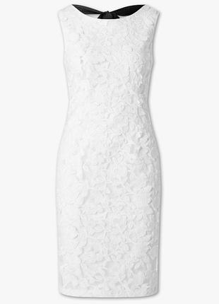 Шикарное платье кружевное вышивка c&a германия4 фото